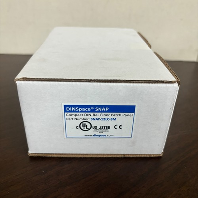 #ad NEW DINSpace SNAP 12LC SM Din Rail Fiber Patch Panel $150.00