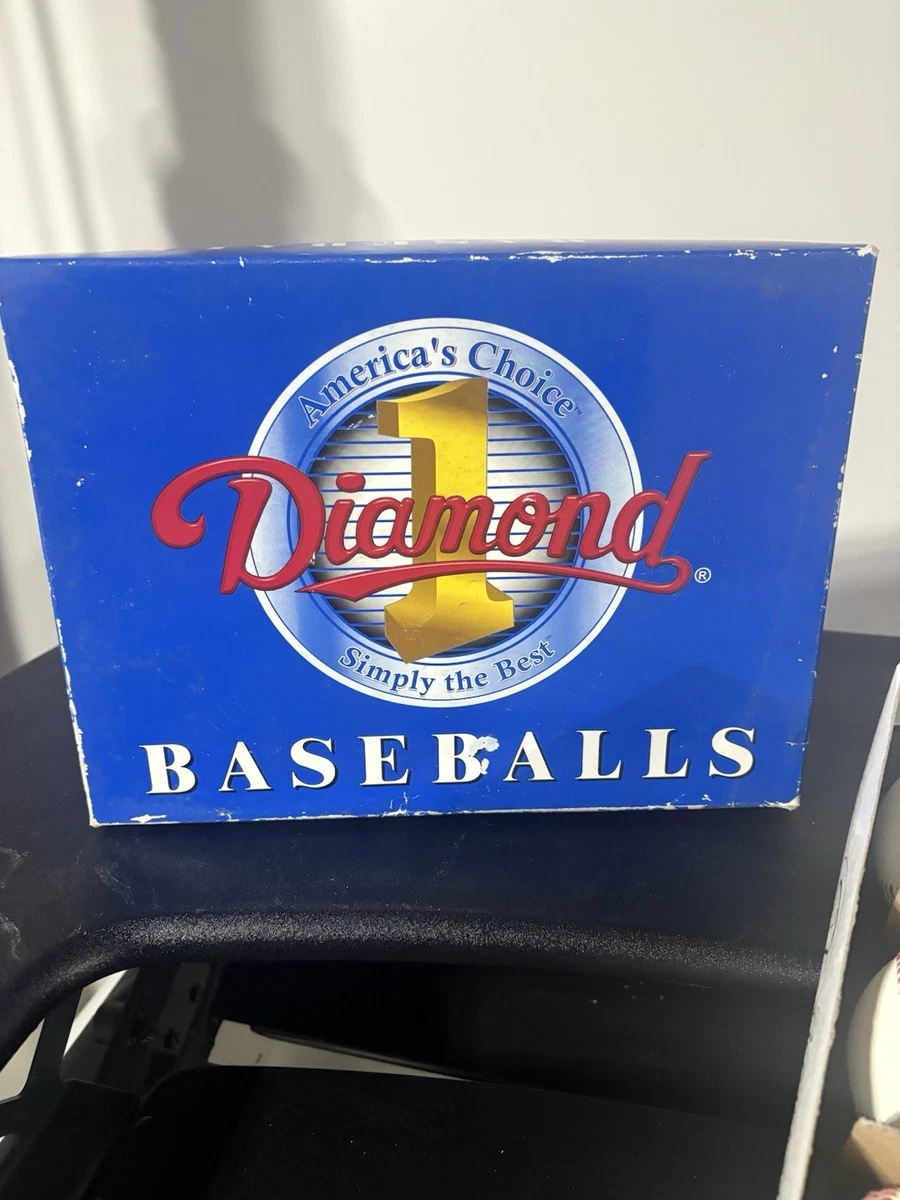 Lot De 2 Balles De Baseball Vintage Diamond – D1-PRO & D1-WS World Series – Occasion