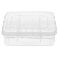  Plastic Reptile Egg Incubateur Boîte d'écloserie de 16 trous pour écloser les