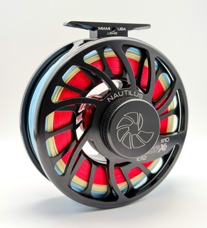 Nautilus CCF X2 10/12 Fly Reel Black AWESOME SHAPE