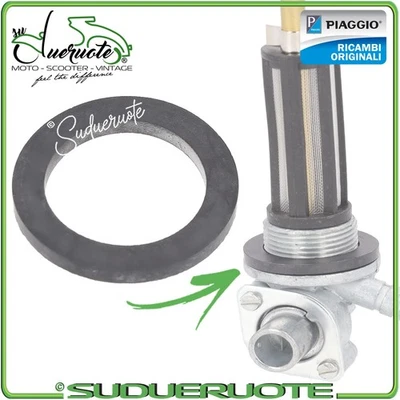 Joint De Robinet D’Essence Réservoir Vespa 50 PK 125 Primavera PX GS Rally SS - Photo 1/4