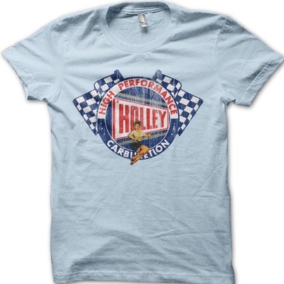 High Performance Holley Classic Retro Motorsport Oldtimer Auto T-Shirt 06164