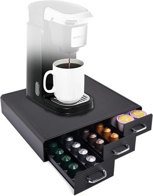 Coffee Pod Storage Drawer Coffee Capsule Organize Drawer Coffee Maker Holder