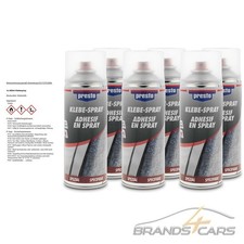 6x 400ml PRESTO KLEBESPRAY SPRÜHKLEBER KONTAKTKLEBER UNIVERSAL 306321