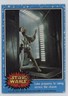 1977 Topps Star Wars Luke Skywalker Prepares to Swing Across