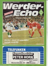 Bl 88/89 Sv Werder Bremen - Bayer 04 Leverkusen