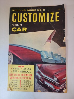 Rodding Guide No. 2 Customize Your Car 1958 