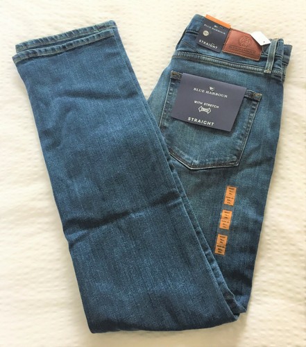 Mens M\u0026S Denim Size 30 Blue Harbour Straight with Stretch Jeans RRP £39.50  | eBay