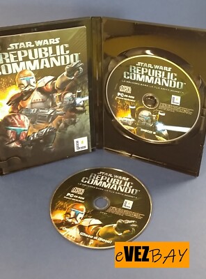 PC Game - Star Wars Republic Commando - CD-ROM - Retro Game VIDEO GAME