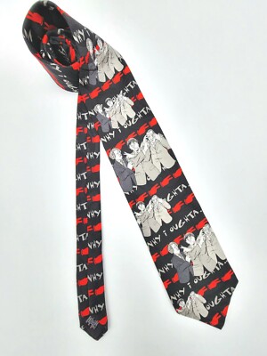 RM Style Ralph Marlin THREE 3 STOOGES Larry Moe Curly Necktie '' Why I Oughta ''