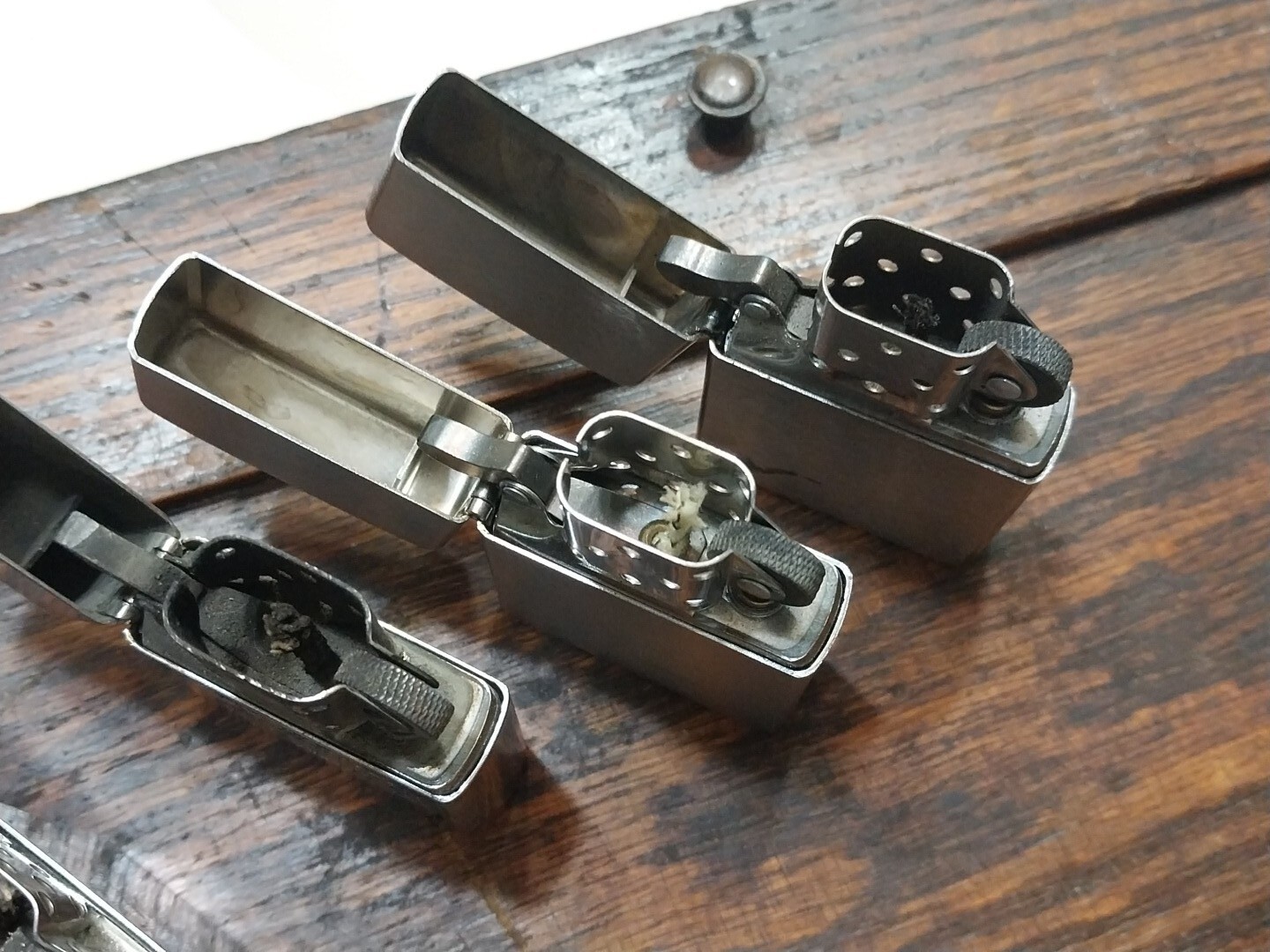 Lot Of 6 Vintage Zippo Lighters eBay