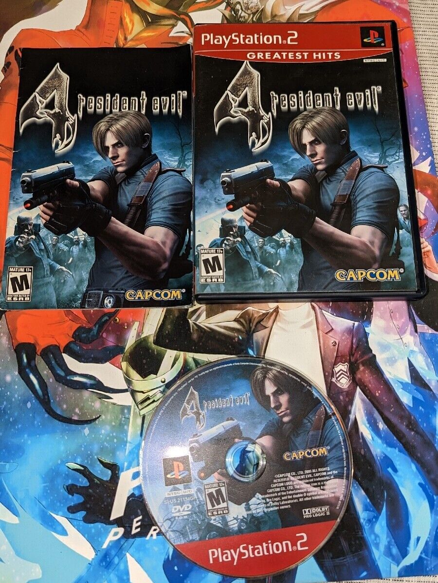 Resident Evil 4 (Greatest Hits) - (PS2) PlayStation 2 [Pre-Owned