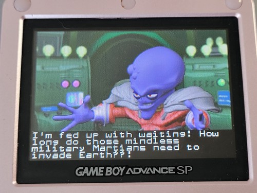 Butt Ugly Butt-Ugly Martians: B.K.M. Battles Nintendo Game Boy Advance Authentic - Picture 15 of 24