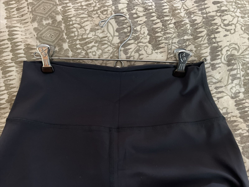 CRZ YOGA X-LARGE Butterluxe Gray Women's 23" High-Waisted Yoga Pants Capris - Picture 5 of 9
