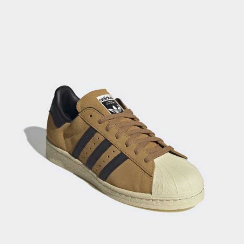 スニーカー adidas Superstar 82 Brown Black ID6108 ADIDAS SUPERSTAR 82 MEN'S SNEAKERS BROWN MESA/ WHITE BLACK
