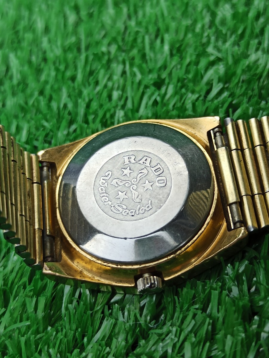 LUXURYVINTAGE RADO COMPANION GOLD AUTOMATIC WATCH SWISS MADE