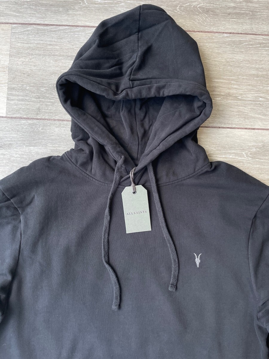 ALL SAINTS JET BLACK AVEN OTH HOODY SWEATSHIRT TOP - XS S M L XL XXL NEW  TAGS | eBay