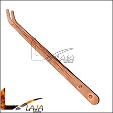 9'' Copper Tongs for Jewelry Pickling Soldering Tweezers With Curved Tip DS-2028