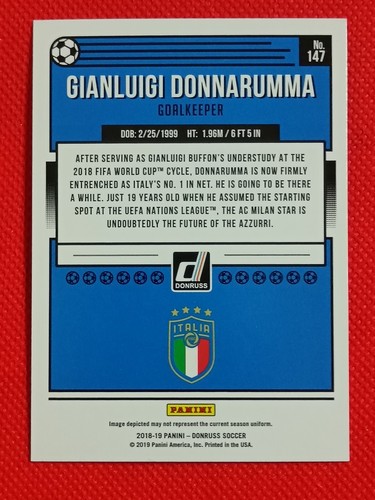 2018-2019 PANINI DONRUSS SOCCER CARDS - Picture 113 of 139