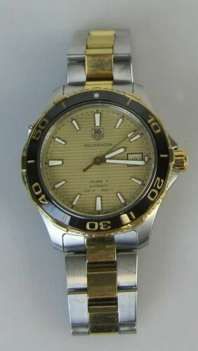 TAG Heuer Stainless Steel Case Wristwatches with Rotating Bezel