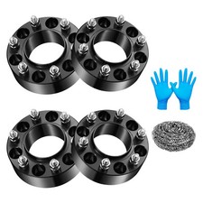 4pc 2" Inch 6x5.5 Hubcentric Wheel Spacers 12x1.5 For 2011-2023 Ford Ranger