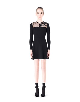 red valentino jersey dress
