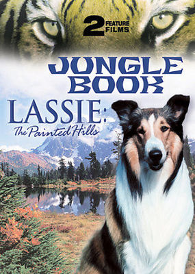 Lassie: The Painted Hills / Jungle Book: 2 Feature Films (DVD, 2008)