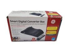 GE Smart Digital Converter Box • Model 22729 with Remote Cable • Open Box