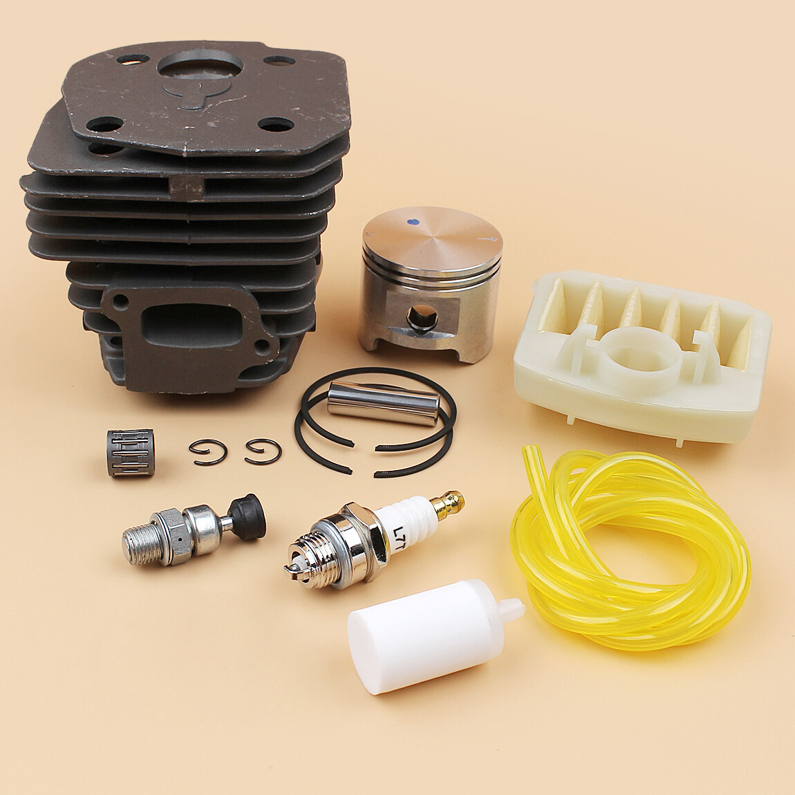 Kit Carburatore Per Motosega Jonsered CS2152 CS2150 CS2147 CS2145 CS2141 - Ricambio In Alluminio - 4