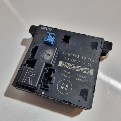 E78HR* Mercedes-Benz E-Klasse W211 Türsteuergerät hinten rechts 2118201626