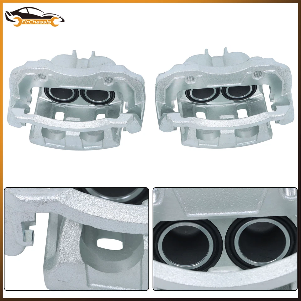 2x Front Sides Disc Brake Caliper w/ Bracket for Nissan Pathfinder Infiniti QX4 Foto 3 de 4