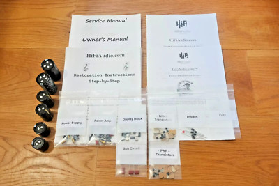 Kenwood Basic M2 amp rebuild restoration recap service kit fix repair
