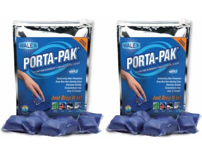 Walex PPSGB Porta-Pak Deodorante Per Serbatoio WC Chimico – Profumo Sunglow – Commercio