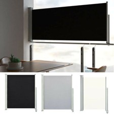 Seitenmarkise Ausziehbar Windschutz Sichtschutz Sonnenschutz Balkon Markise Neu