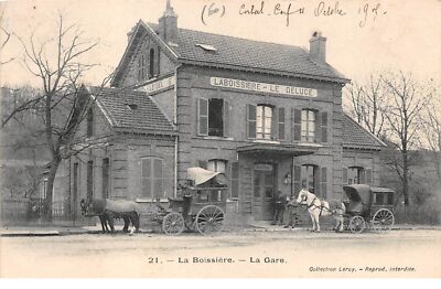 60 .Nr. 110024 . la boissiere . kupplungen. der Bahnhof.