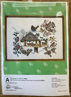 Eva Rosenstand Clara Weaver Bird Feeder Snow Cross Stitch Eva Rosenstand Clara Weaver Bird Feeder Snow Cross Stitch