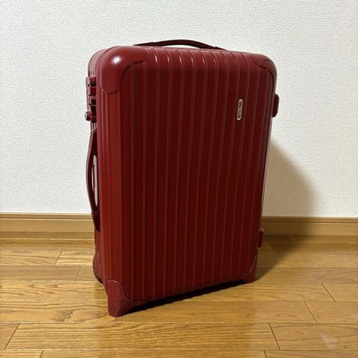RIMOWA SALSA 35L 2-WHEELS RED CARRY CASE SUITCASE CARRY-ON ALLOWED 