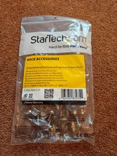 StarTech 20 Pkg M5 Mounting Screws and Cage Nuts for Server Rack Cabinet