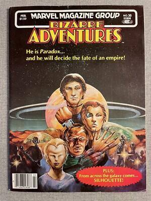 Marvel Bizarre Adventures #30 He is Paradox... Newsstand