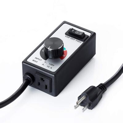 Ac Motor Speed Controller 120v 15a Max Electronic Fan Speed Controller Variable 