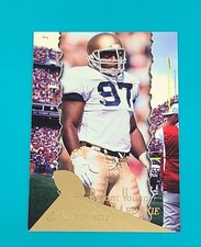 1994 Pinnacle RC #191 Bryant Young San Francisco 49ers FOOTBALL Card W9