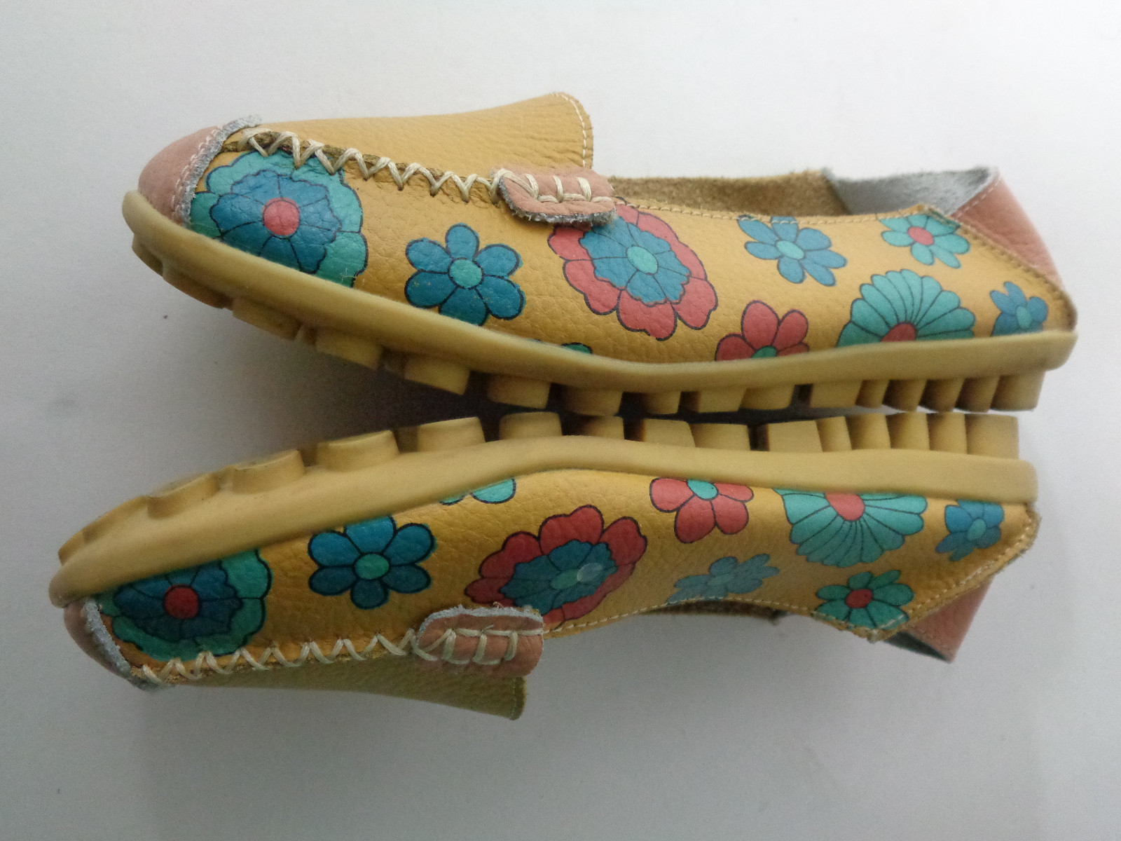 SAOLA Mocassini da guida Joansam EUR 38 US 7M mocassino pantofola pelle suola remota TV