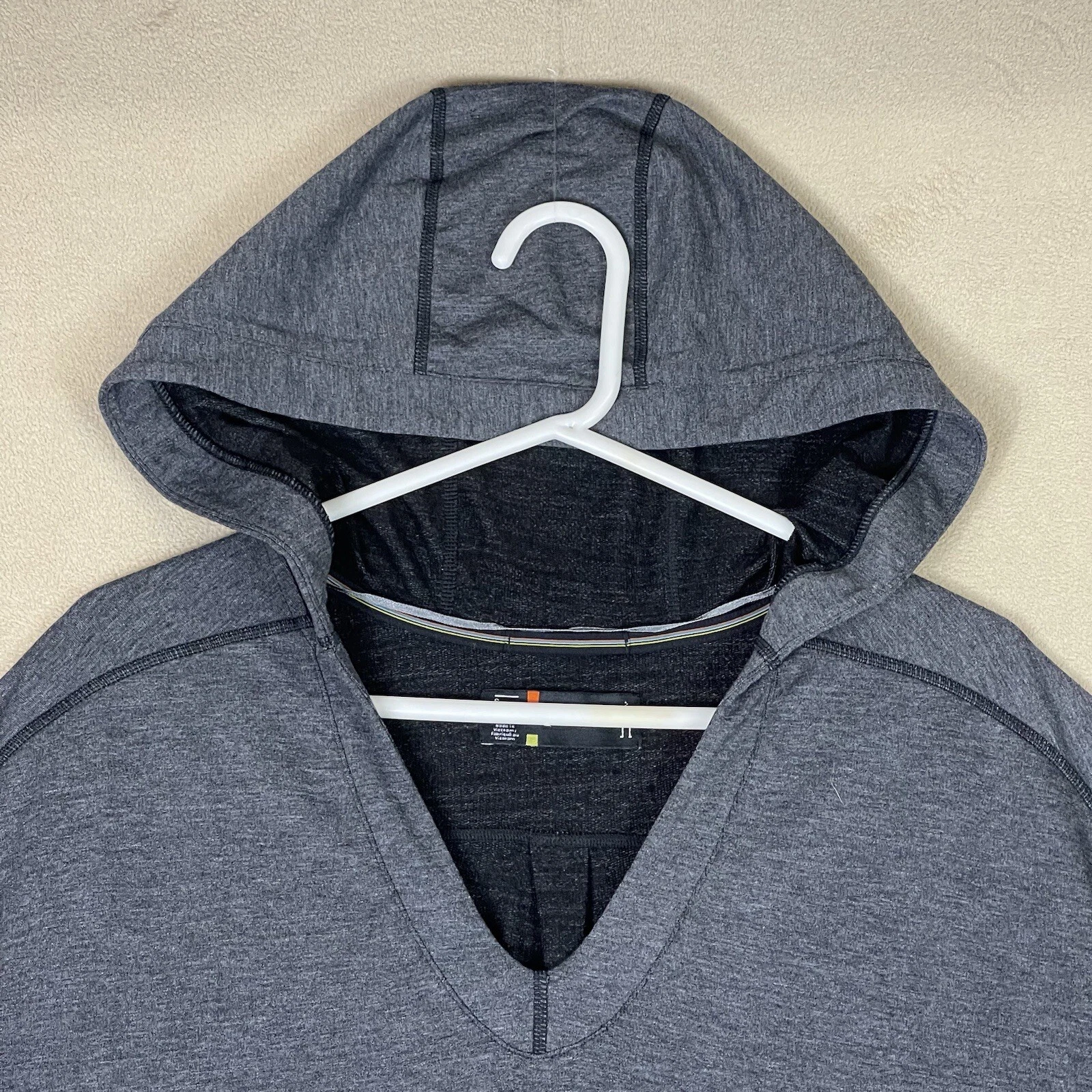 smartwool active reset short sleeve sweatshirt hoodie
