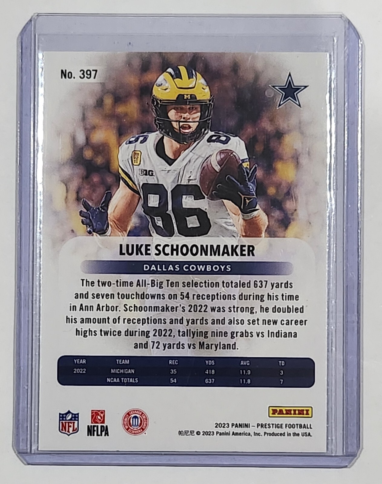 Schoonmaker Point 2023 Panini Prestige - SP Rookies Luke Schoonmaker #397 Xtra Points ...