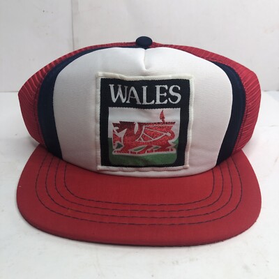 Vintage Houngan Trucker Hat Cap - Wales Mesh SnapBack