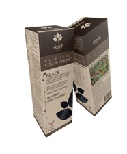 Hair Color Cream BLACK PPD FREE 2.7oz (80ml) by EKOEH BRASIL