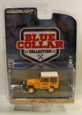 1974 '74 JEEP DJ-5 BLUE COLLAR COLLECTION R9 GREENLIGHT DIECAST 2021