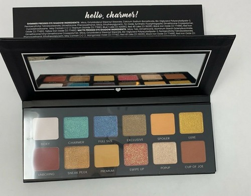 BOXY CHARM Hello Charmer Shimmer Pressed Eye Shadow Palette 12 Colors - Picture 5 of 5