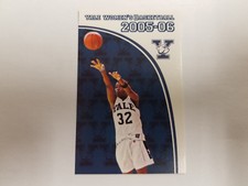 Yale University Bulldogs 2005/06 Womens Basketball Pocket Schedule - NH Register