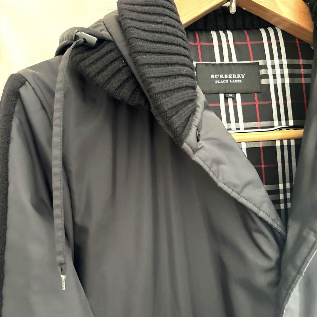 Burberry Black Label Long Coat Nova Check Polyester Size M For Men thumbnail 14